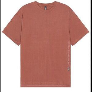 ASRV Cotton Plus Oversized Tee in Red Earth